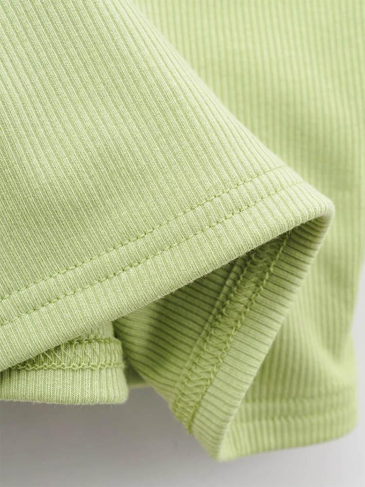 Haut court Sexy pour femmes, couleur unie, extensible, tricot sans manches, asymétrique épaule dénudée, débardeur basique dos nu