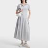 Fila White Solid Woven Slim Fit Polo Shirt Women Tops F11W623403F-GY