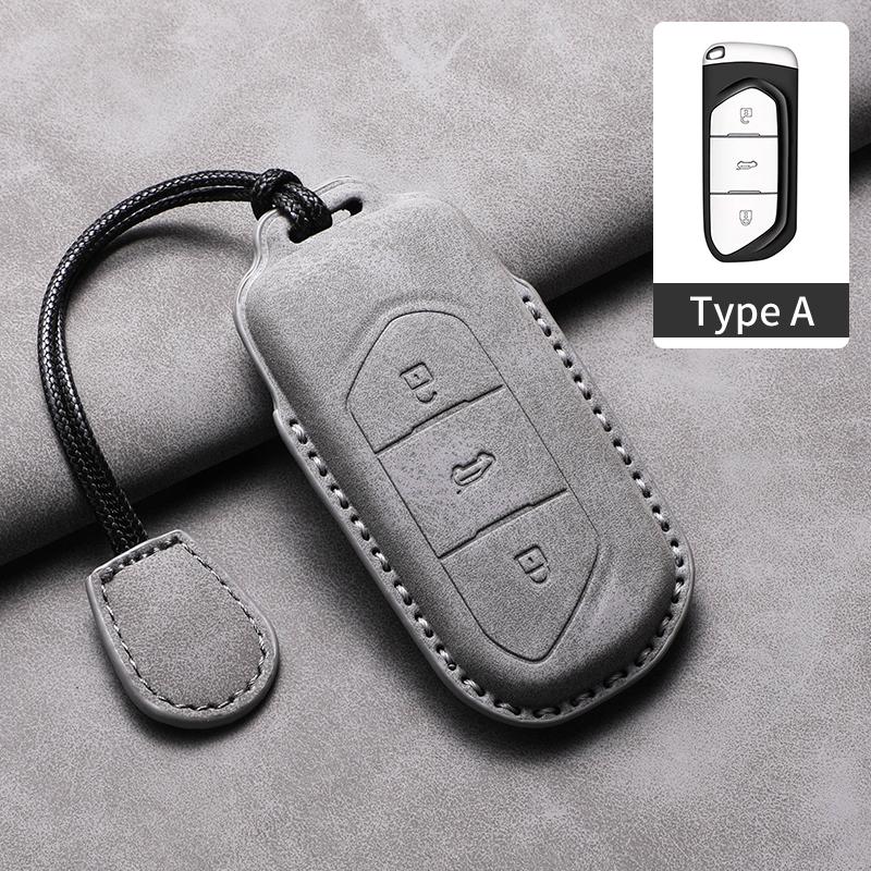 

For VOYAH FREE Dreamer PHEV EV Leather Car Remote Key Case Cover Shell Durable Anti-Scratch Protector Shell Garnish Accessories