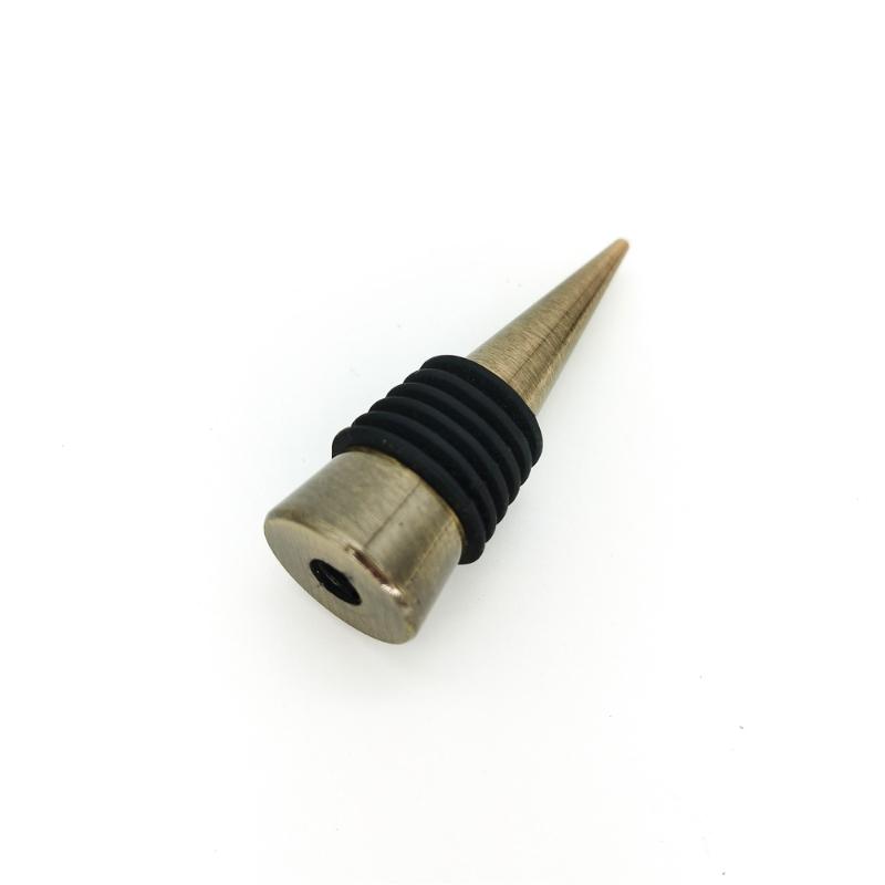 DIY Wine Stopper Parts, Metal, Food Grade, Top Quality, Beverage Bottle Stopper for Wedding Gift, Wholesale
