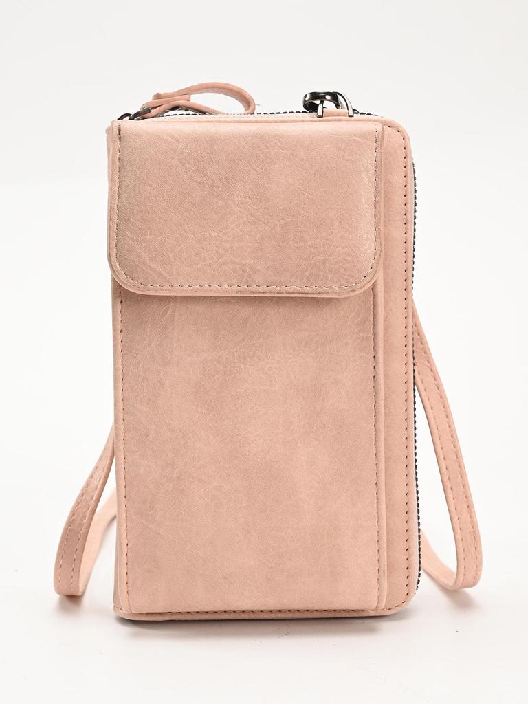 2026 Spring Women's Korean-Style Multi-Function Wallet Shoulder Messenger Bag