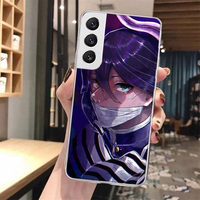 Demon Slayer Obanai Iguro miękki futerał na telefon do Samsung Galaxy S23 S22 Ultra S21 Plus S20 Fe S10 Lite S9 S8 + S10e S7 wzór krawędzi