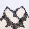Asymmetrical Lace Strappy Dress - Fashionable European & American Holiday Style