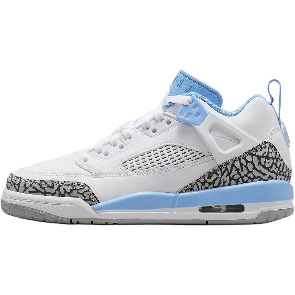 

Air Jordan Jordan Spizike Low GS UNC Kids Sneakers White University-Blue Wolf-Grey FQ3950-141 37.5