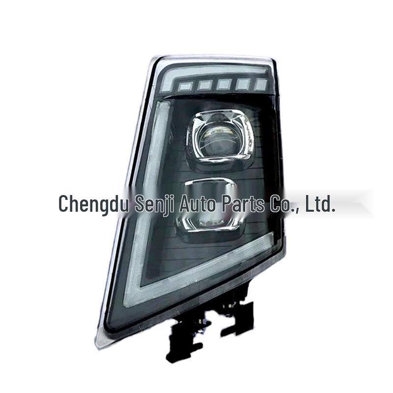 Светодиодная сборка фар с двумя линзами Hua Fuxing для Volvo FH3/FM3 08 года с последовательным указателем поворота и высокой яркостью.