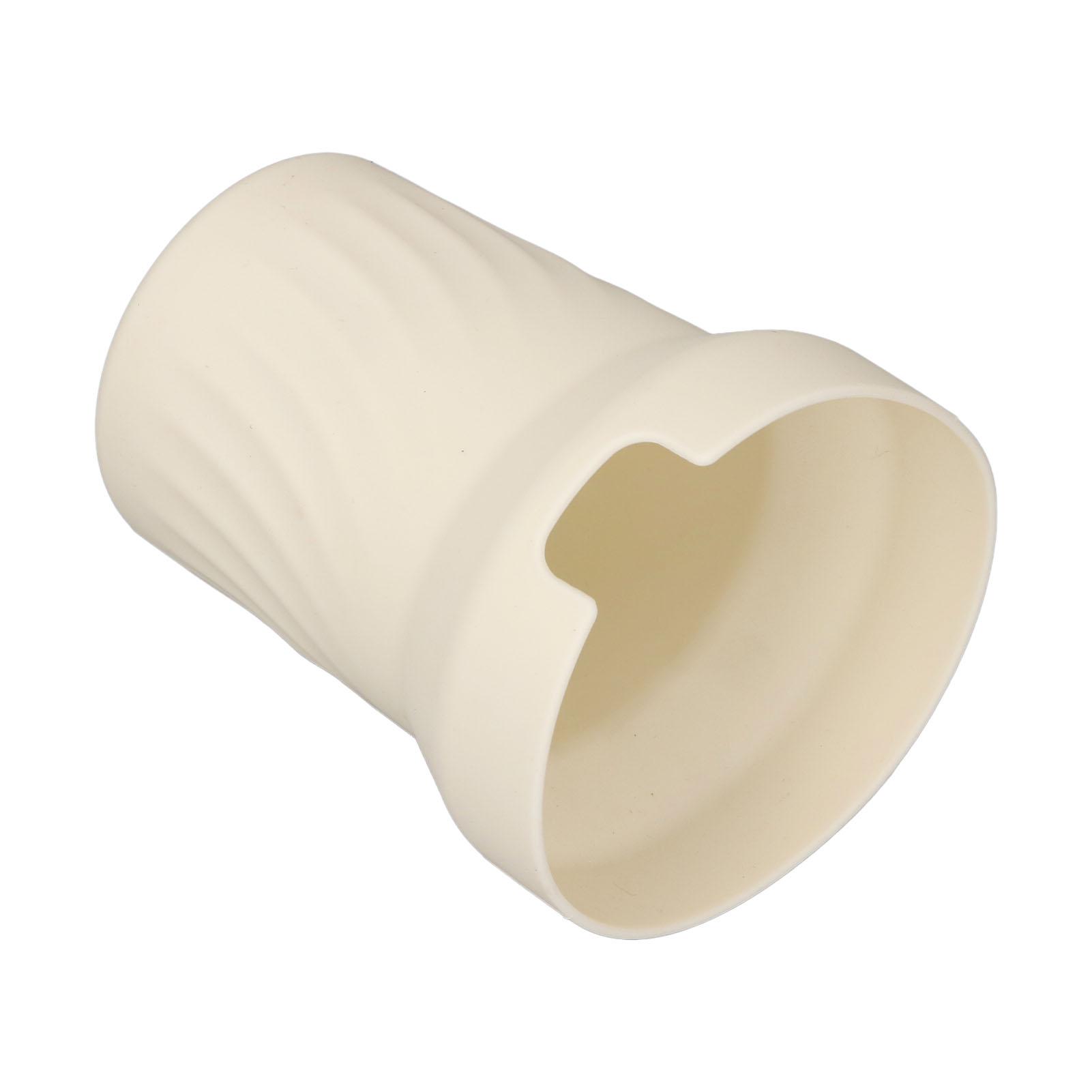 

Cup Bottom Protector Stylish Anti Scratch Silicone Cup Boot for Stanley 40oz Cup Ivory White белый