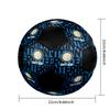 Pallone Calcio Indoor Inter Milan Colorato Cucito a Macchina PVC Misura 5 Allenamento Squadra Pronto per la Competizione Durevole Rimbalzo Elevato Cool Regalo Sportivo