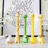 Practical Gel Pen Cartoon Character Shape Silicone Ergonomic Standing Pen Perfect for Writing Fun and Smooth Inks Flows