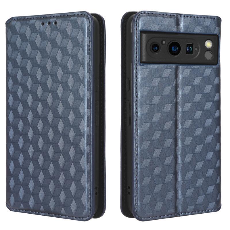 Leather Protective Drop-proof Stand Case with Card Holder for Google Pixel 8 Pro