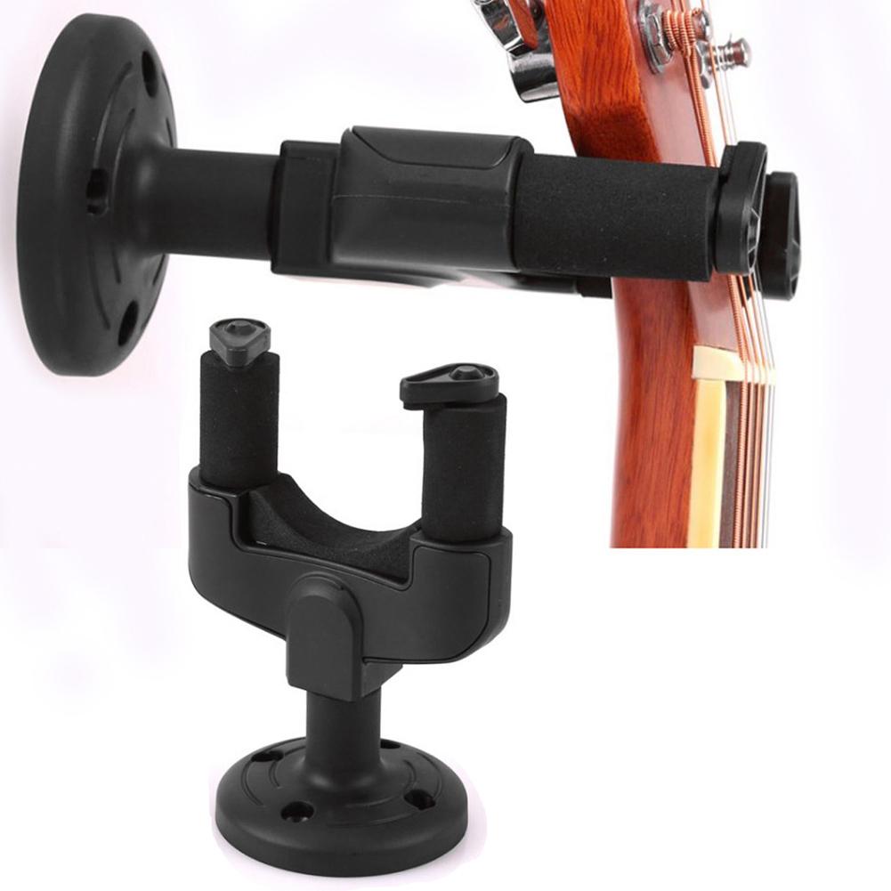 3pcs Electric Guitar Hanger Easy Install Guitars Holder Stand Wall Mount Rack for All Size Guitar
