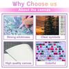 Fantasy Sunset High Mountain 5D DIY Full Diamond Art Kit for Adults Relaxing, Landscape Lovers Buy for Living Room Bedroom Wall Art Decoration 20x20
