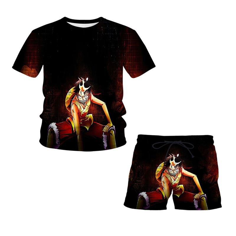 Jednoczęściowy zestaw koszulek dziecięcych odzież sportowa Baby Boy Clohtes odzież dziewczęca T-shirt szorty męski garnitur letnia plaża