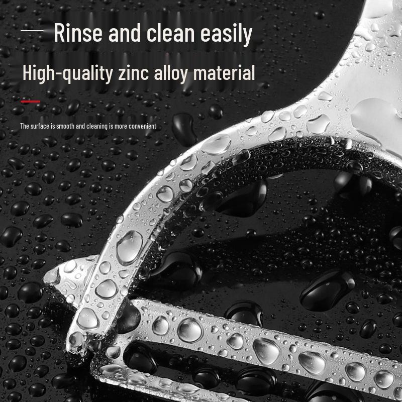Stainless Steel Multi-Purpose Fruit & Vegetable Peeler with Zinc Alloy Slicer