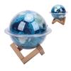   Earth Lamp Humidifier, Multicolor Night Light with 330ml Water   for Aromatherapy Diffuser and   Purifier, 5dB Quiet  , Stylish Stand f
