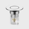 Push Filter Sink Drain Plug with Leak-Proof Basin Bounce Core