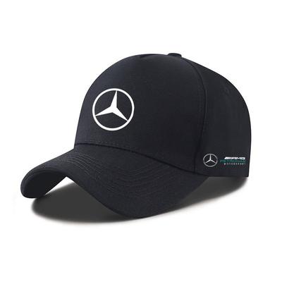 WVQ5   Classic Baseball Caps Car Adjustable Casual Caps Embroidery Print Logo For Mercedes Benz AMG W203 W206 W220 W205 W211 Keychain