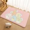 S-Sumikko Gurashi Exquisite Floor Mat Floor Mat Soft Flannel Non-Slip Door  Rug for Living Room