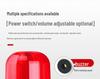 LTE-1102J Rotating LED Flashing Light & High-Volume Alarm, 24V/220V/380V
