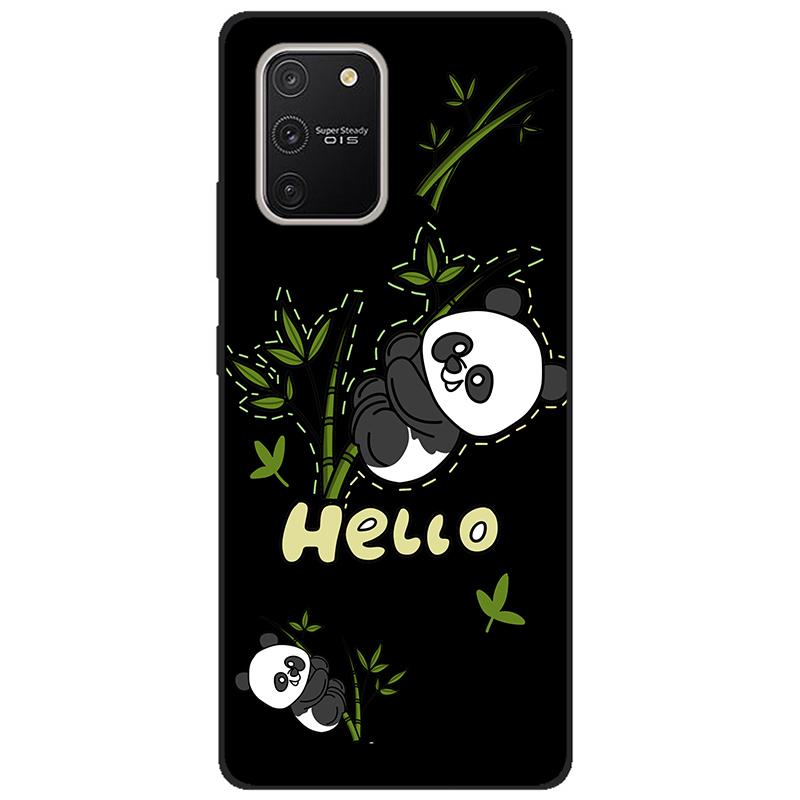 For Samsung Galaxy S10 Lite Case G770F Silicone Black Soft Back Cover for Samsung S10 Lite Case 2020 TPU S10Lite Cover S 10 Lite