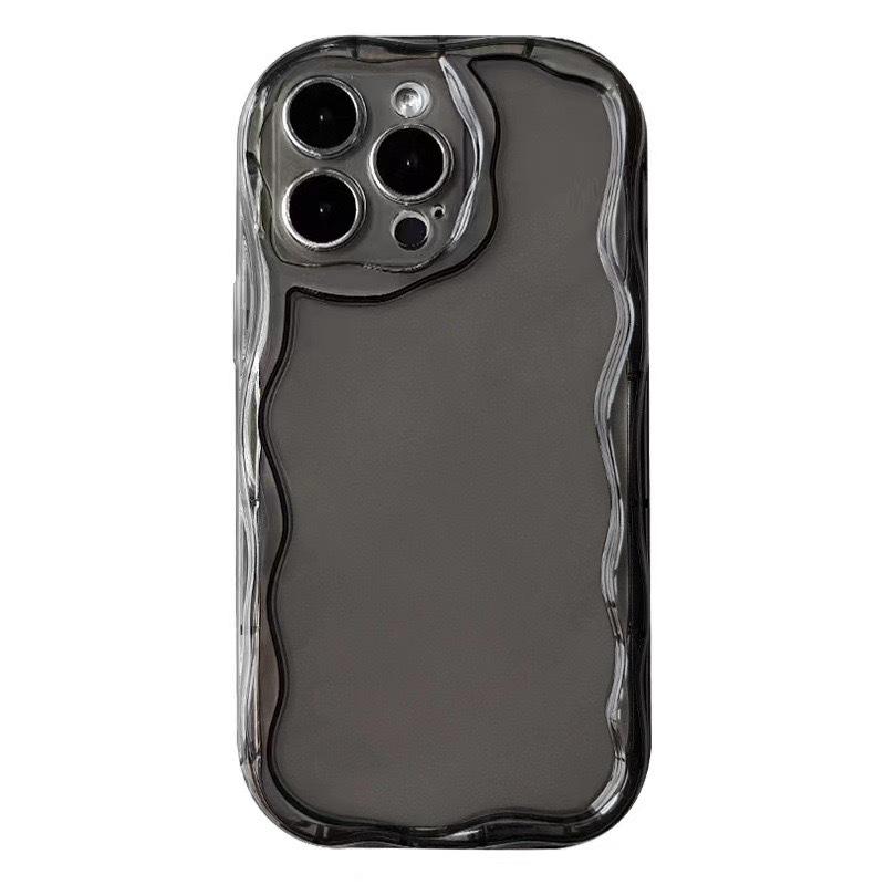 Transparente Anti-Fall-Hülle für iPhone 16 Pro Max, 15 Plus, 14 Pro und 13X – Cremefarben