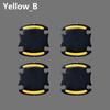 4PCS Car Door Reflective 3D Universal Decal Tape Open Stickers Warning Mark Night Driving Safety Lighting Luminous Decor Auto Door Stickers