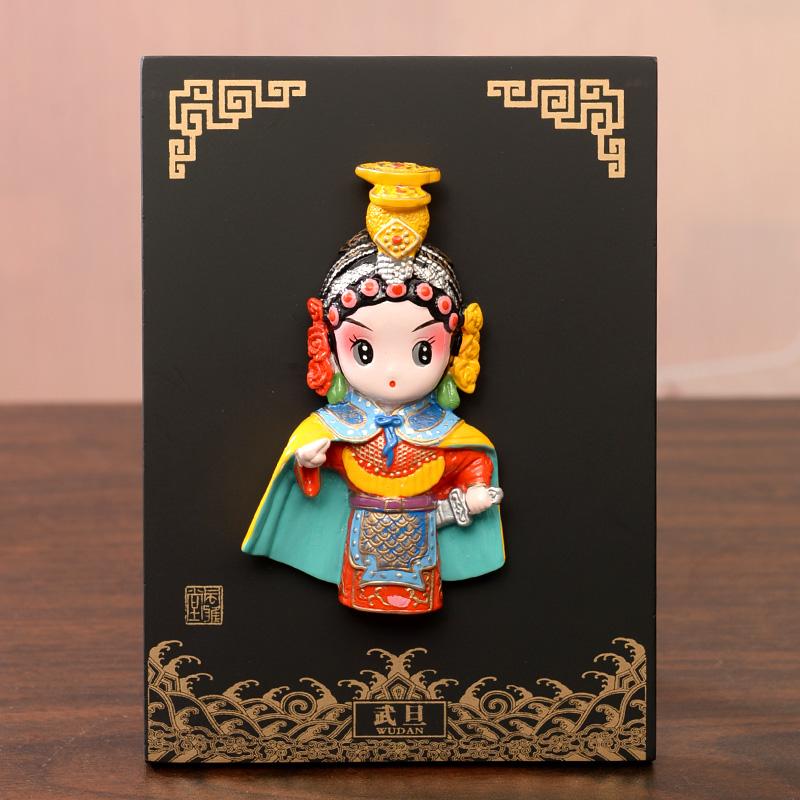 China Traditional Peking Opera Facial Makeup Ornaments Business Gift Souvenirs Home Decor Crafts Wedding Birthday New Year Gift