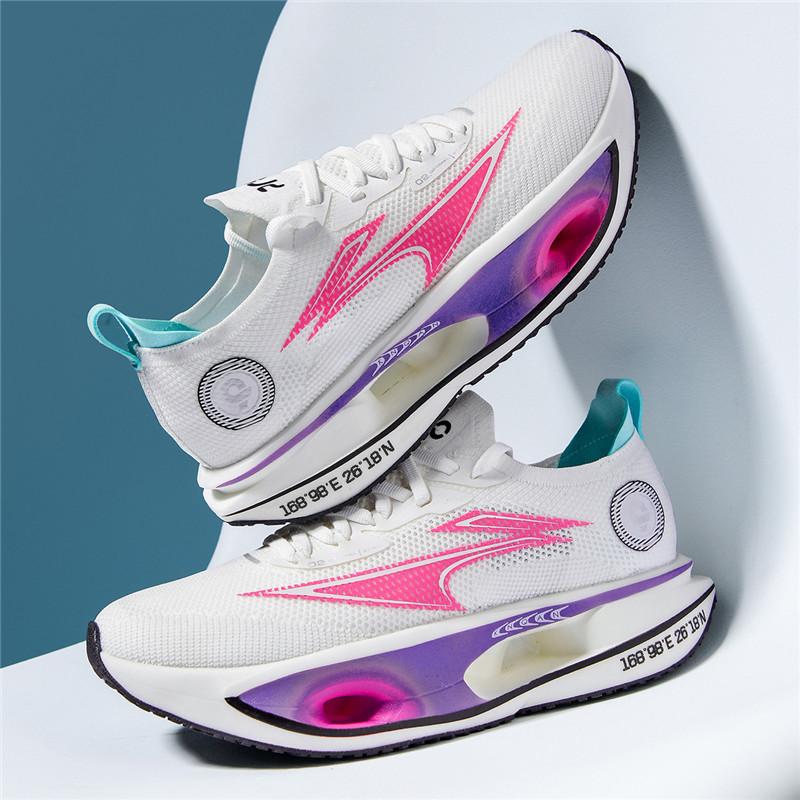 New Color Blocking Personalized Sports Shoes Rebound High-quality Elastic Running Shoes Comfortable Antibacterial Casual Shoes