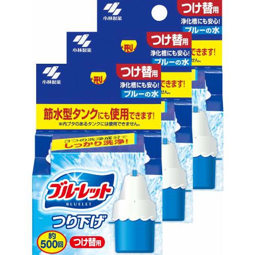Bluelet [Bulk Purchase] Hanging Toilet Tank Aromatic Cleaner Refill, 30g X 3