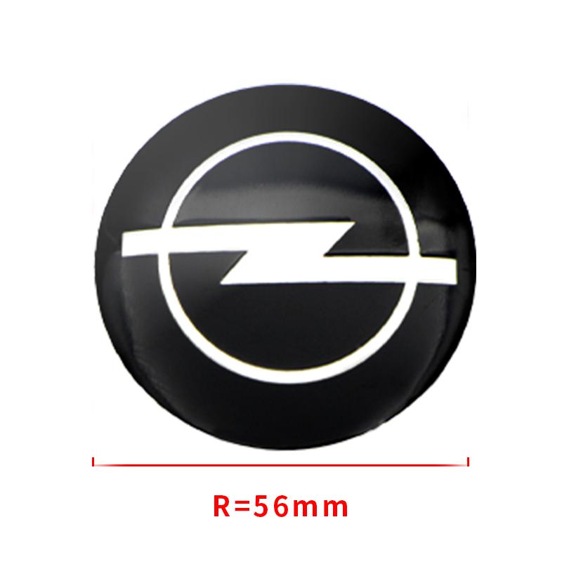 4 Stück 56mm 60mm Auto Radnabenkappe Felgenabdeckung Emblem Aufkleber für Opel Insignia Astra Antara Meriva Zafira H G Corsa