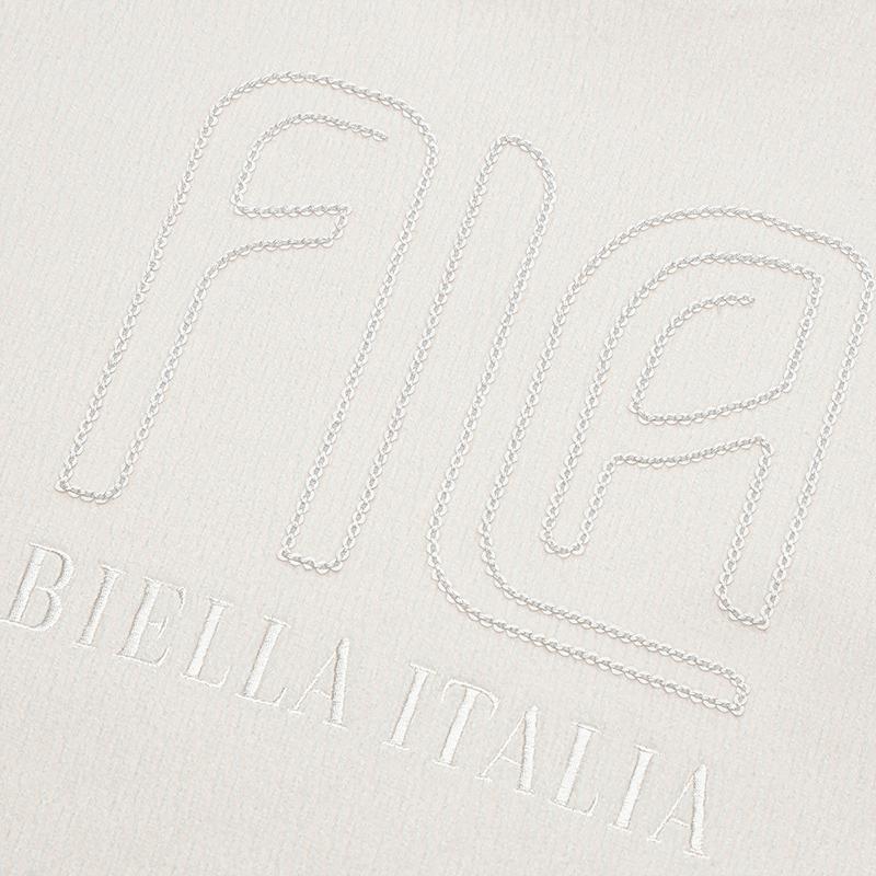 FILA White Series Casual Comfortable Knit Pullover Long Sleeve Sweatshirt Women sweatshirt Ice-White F11W513201F-IV