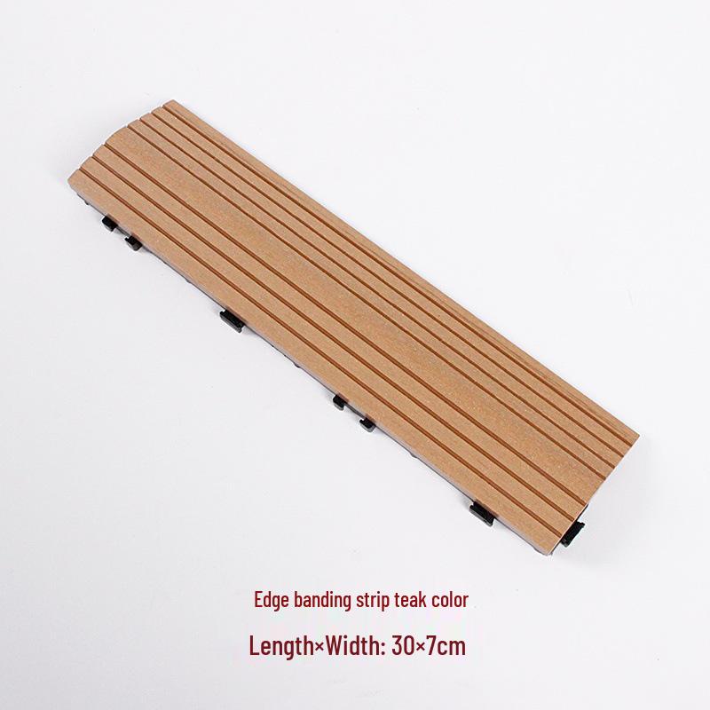 WPC Flooring DIY Edge Banding Trim Molding and Baseboard Accessories