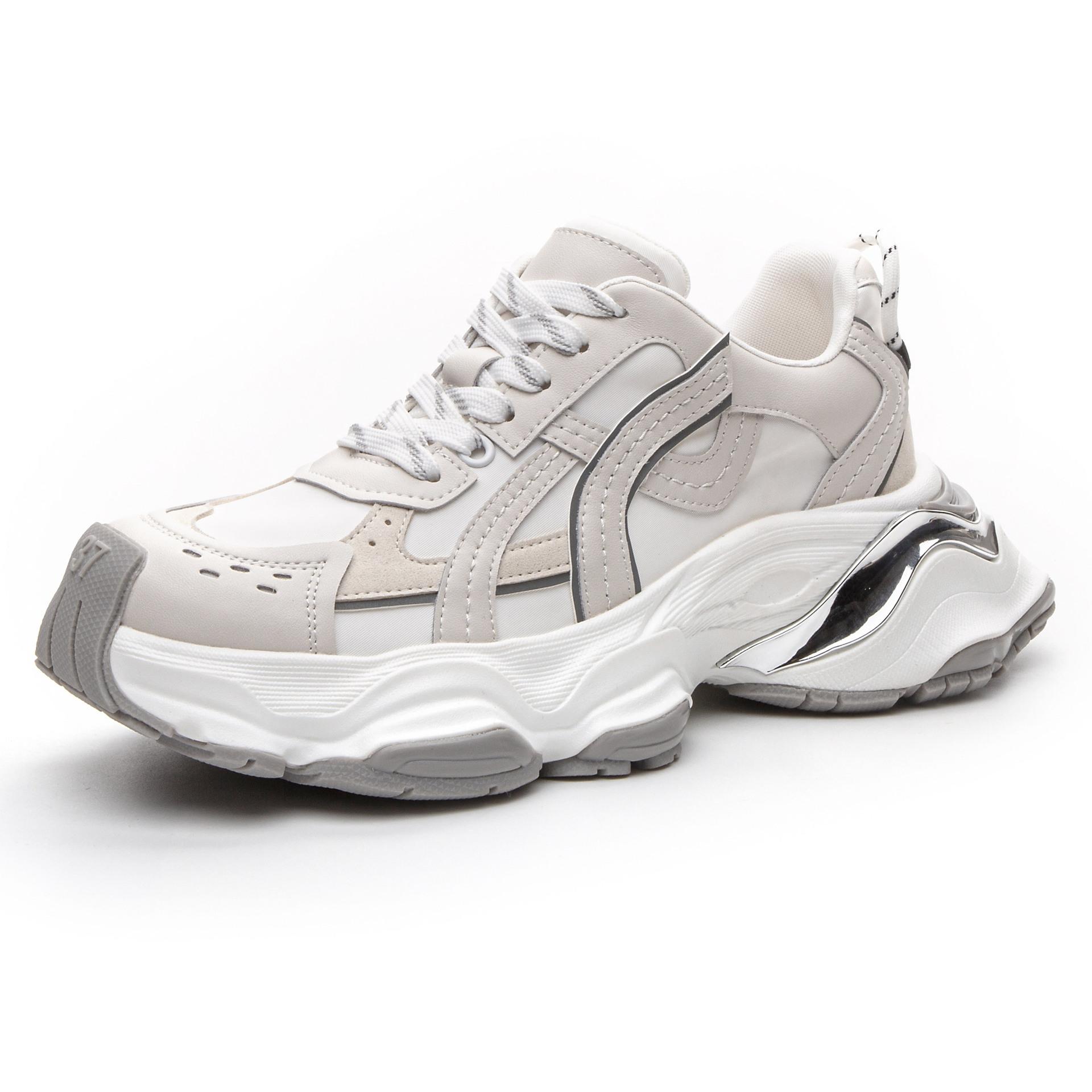 

Leather thick-soled heightening dirty dad shoes women s summer 2025 new multi-dimensional space fashion casual women s shoes 35