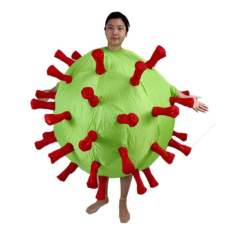 Adult Inflatable World Cup Football and Volleyball Costume - Funny Mascot for Parties and Events