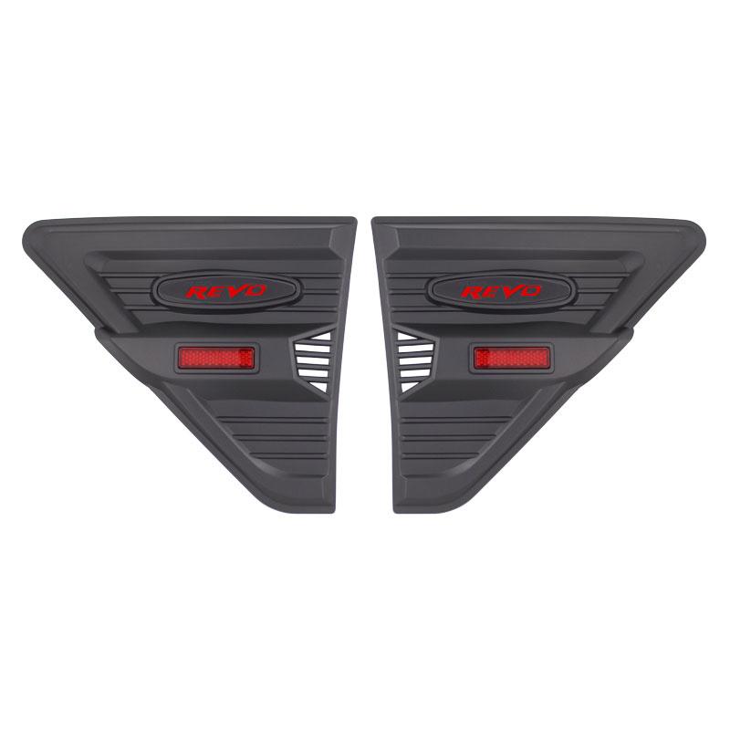 Für Toyota Hilux Revo Zubehör 2015 2016 2017 Body Kits Dekoration Schutz Matte Schwarz Abdeckung Tuning Auto JDM Auto