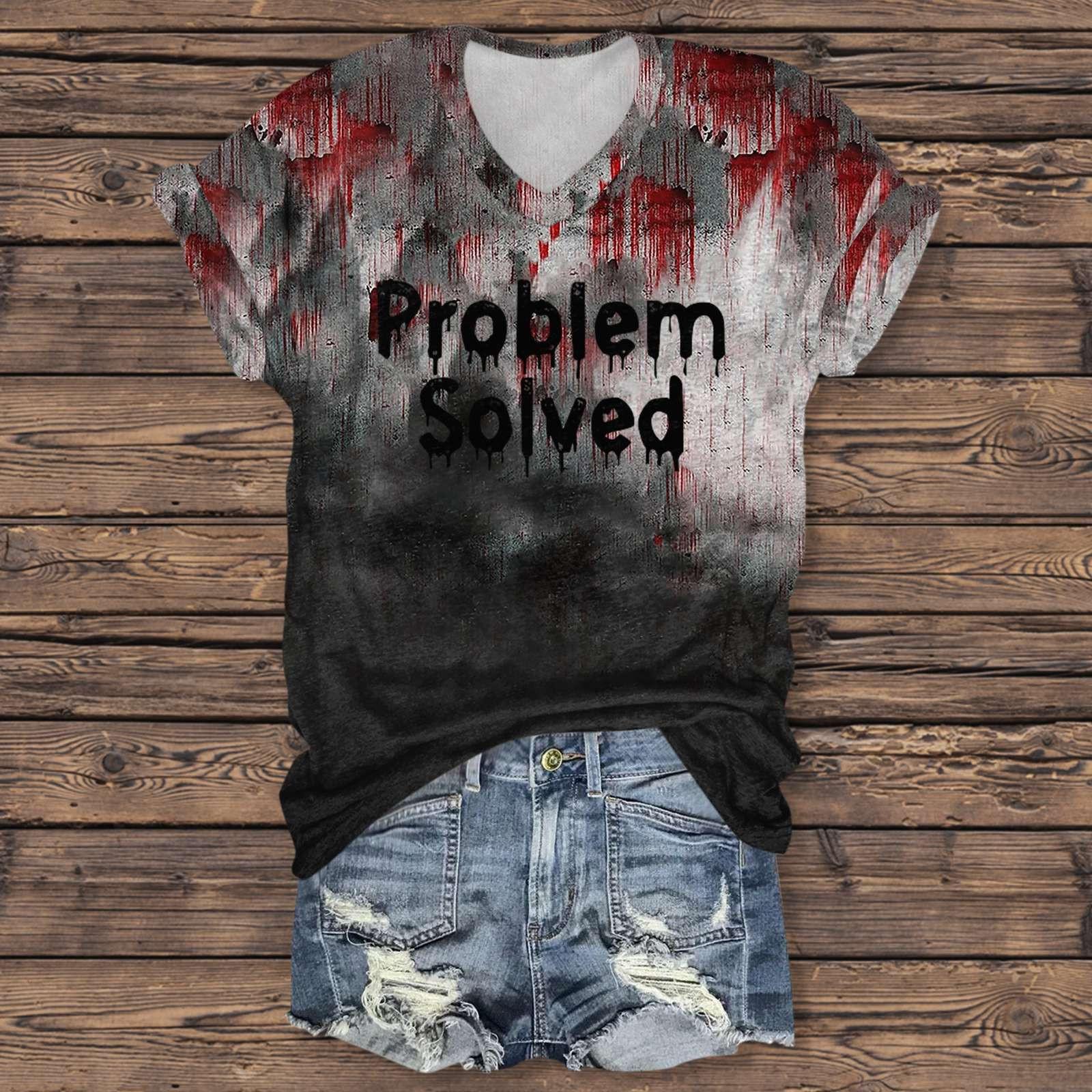 Женский модный повседневный топ с рукавом три четверти — фото 7