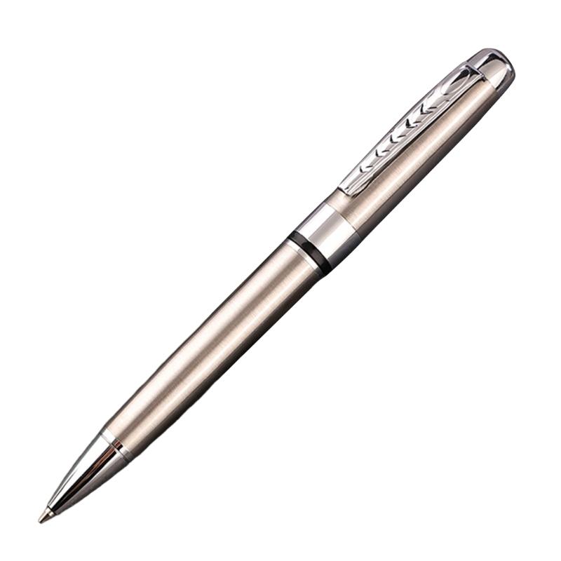 Smooth Writing Pen Metal Ballpoint Pen 1.0mm Rotate Ballpoint Pen Stationery Pen Business Pen for School Office