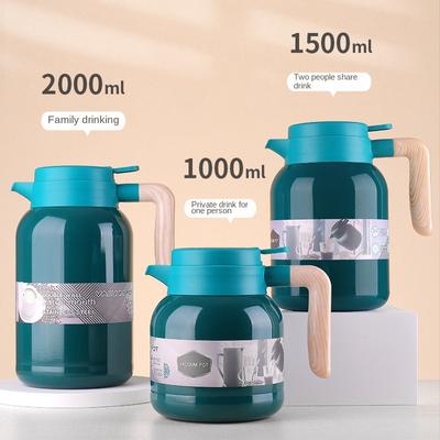 Pentola termica per stufati, teiera, grande capacità, caffettiera, per ufficio e casa, acciaio inossidabile 304, sottovuoto, bollitore per tè bianco