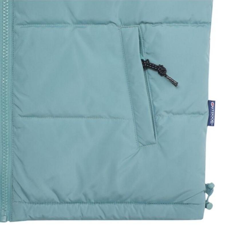 Outdoor Products Kids Fluffy Reversible Eco Padding Jumper Mint Od214odj01 Min