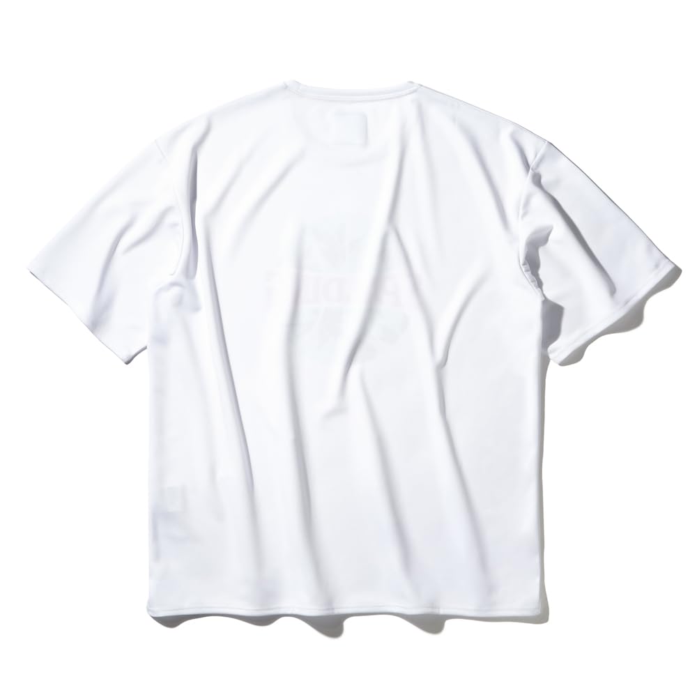 Spalding Palm Tree Ball Print T-Shirt, White, Size XL, SMT25004