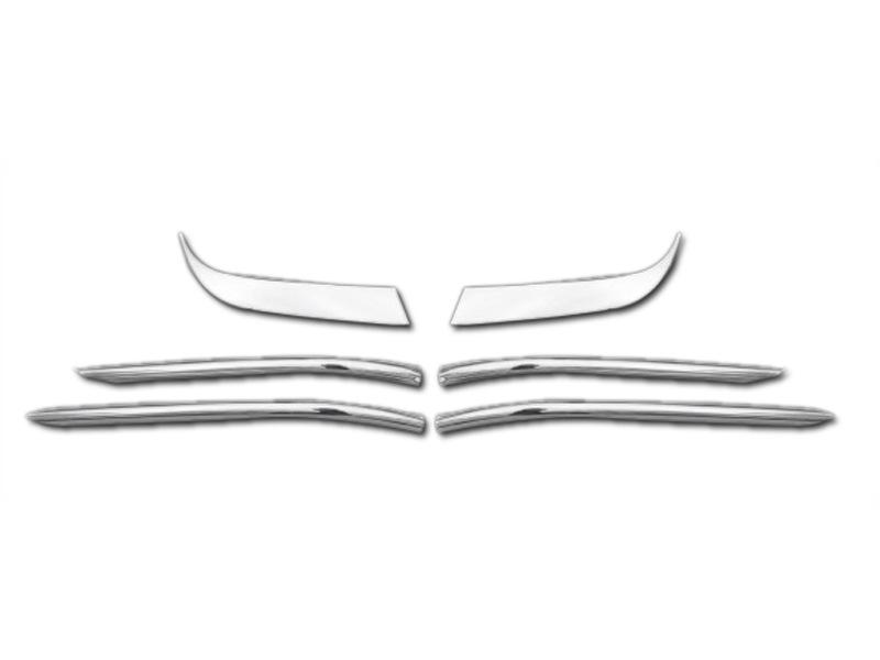 

Porsche Macan Center Grille & Headlight Eyebrow Trim Modification Kit Yes
