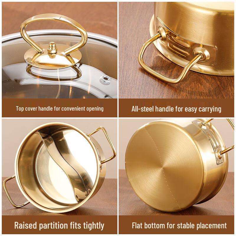 Lilang Individual Mini Hot Pot & Induction Cooker Set