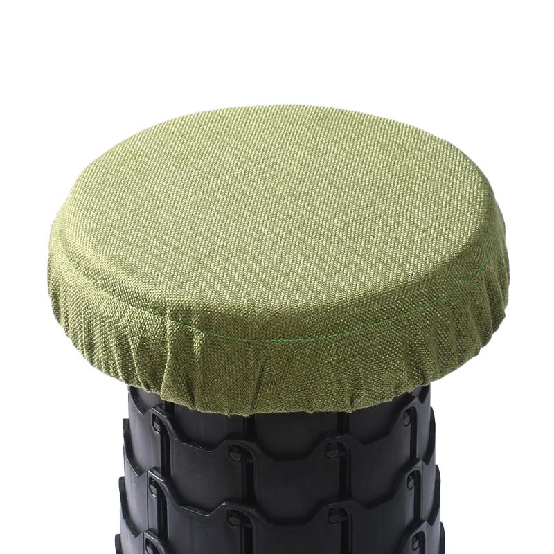 Outdoor Portable Folding Stool Cushion Round Sponge Pad Suitable for Camping/Home Telescopic Stool Cover Travel Seat Cushion