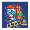 The Smurfs Unisex Adult Smurfy Christmas Christmas T-Shirt