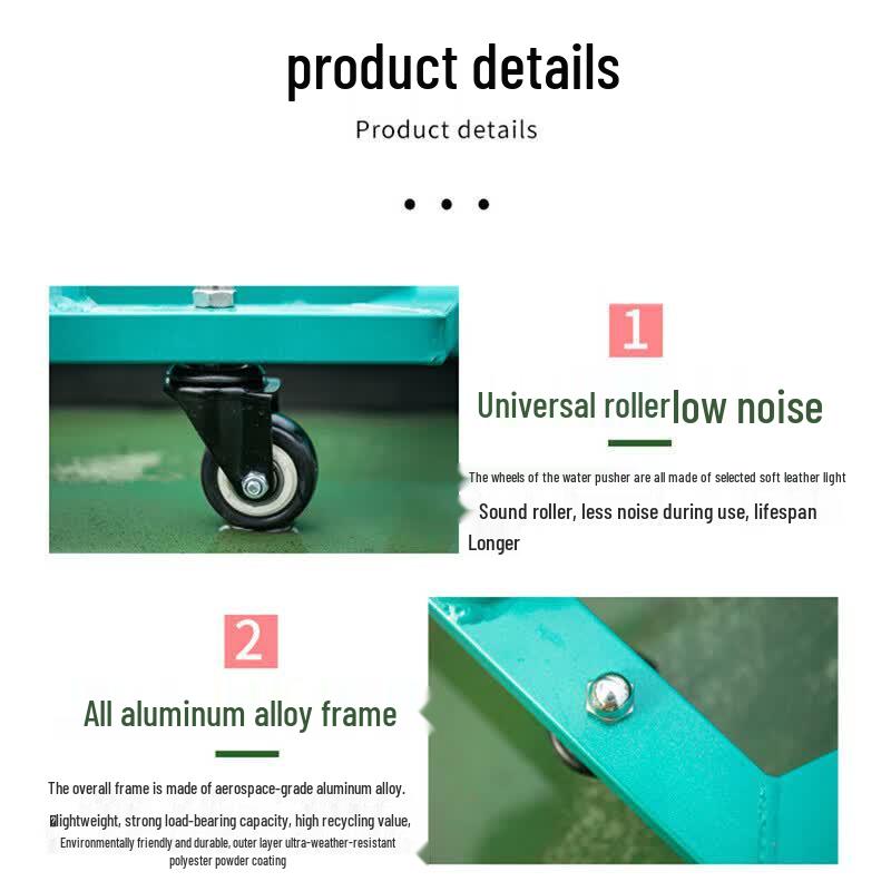Multi-purpose Stainless Steel Curved Water Squeegee