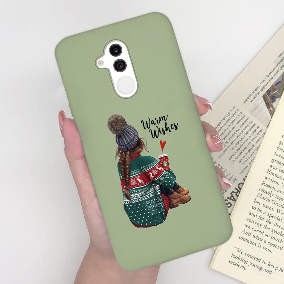 Case For Huawei Mate 20 Lite Cute Astronaut Soft Matte Silicone Bumper For Huawei Mate 20lite Phone Back Cover Coque Bumper Capa