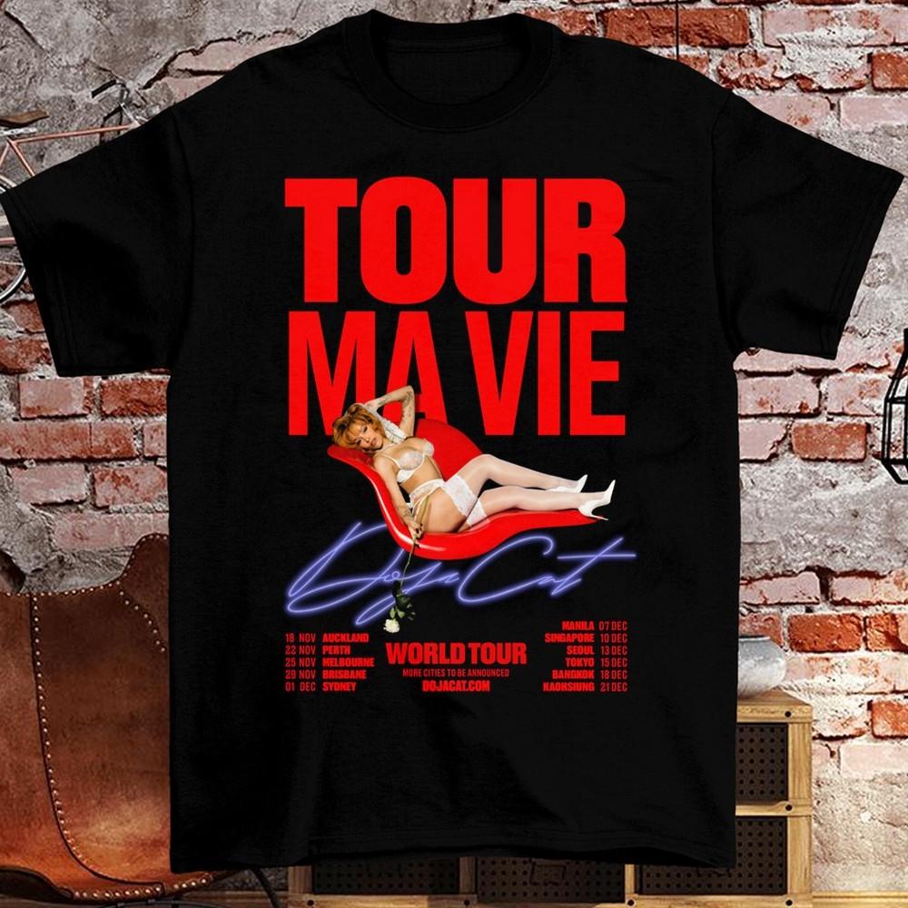 Classic Doja Cat Word tour 25 Short Sleeve Men S-5XL 22D146 M