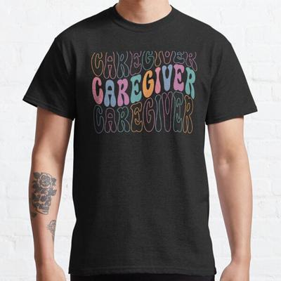 Übergröße S-3XL Retro Betreuer Welliger Text Gedrucktes T-Shirt Herren Tops Mode Kleidung T-Shirts