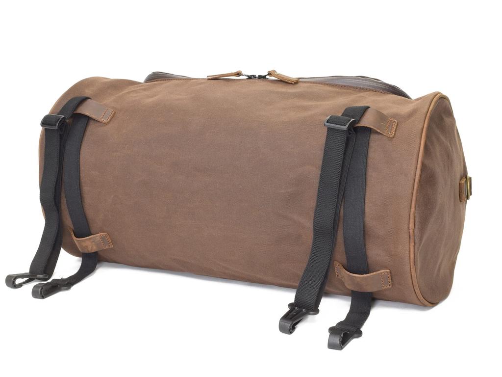 LONGRIDE Heritage Tail Duffel Bag Brown CUS141WBRO (32L)