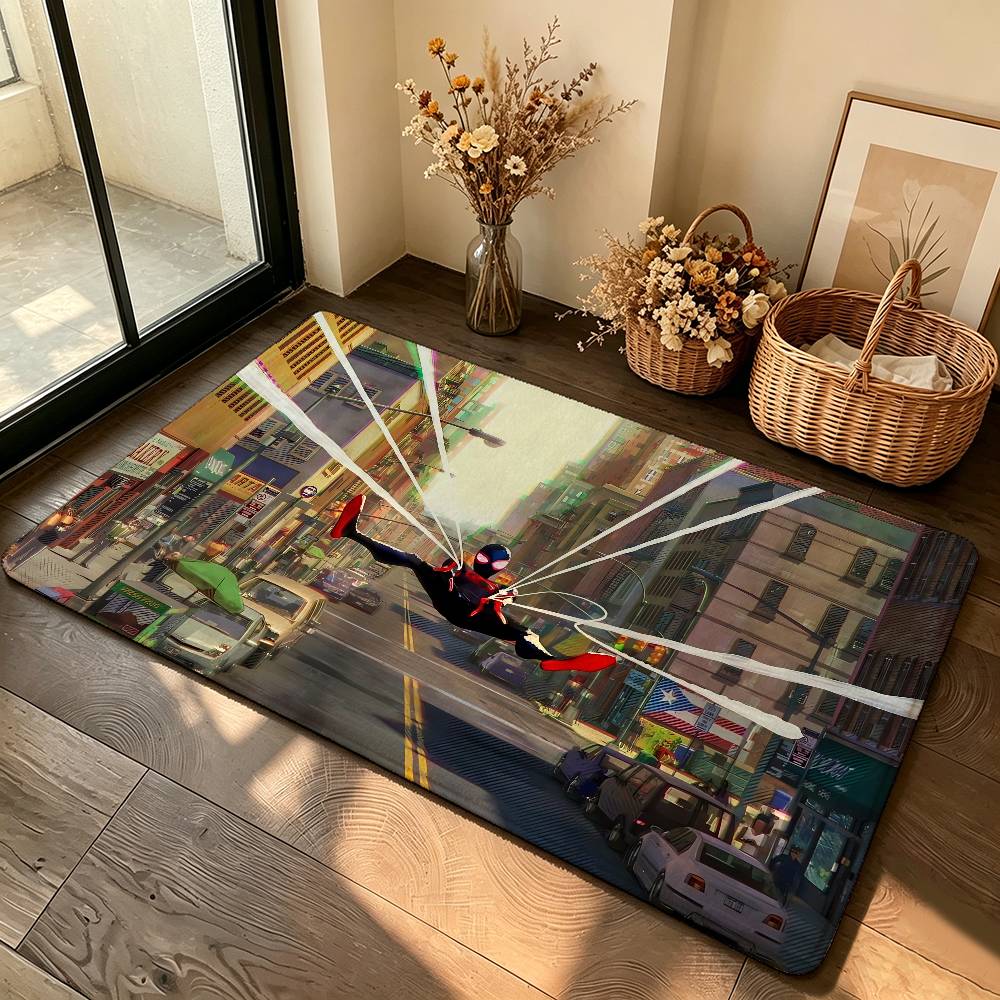 Cool-S-spider-M-manS Carpet Bathroom Anti-slip Mat Door Mat Home Decoration Mat Entrance Door Mat Scratch-resistant Door Mat