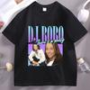 Dj Bobo 90s Style Eurodance T-shirt Unisex Casual Κυκλική Λαιμόκοψη Τυπωμένα T-shirts Κοντομάνικα Γραφικά T-shirts Unisex Ρούχα Streetwear